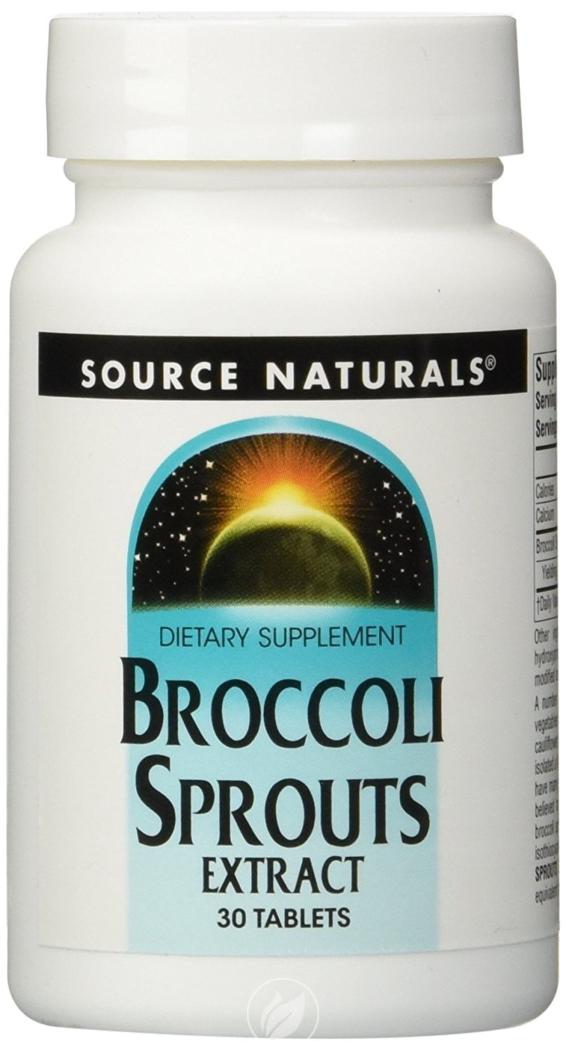 Broccoli Sprouts 30 Tabs by Source Naturals, Pack of 2 - Walmart.com