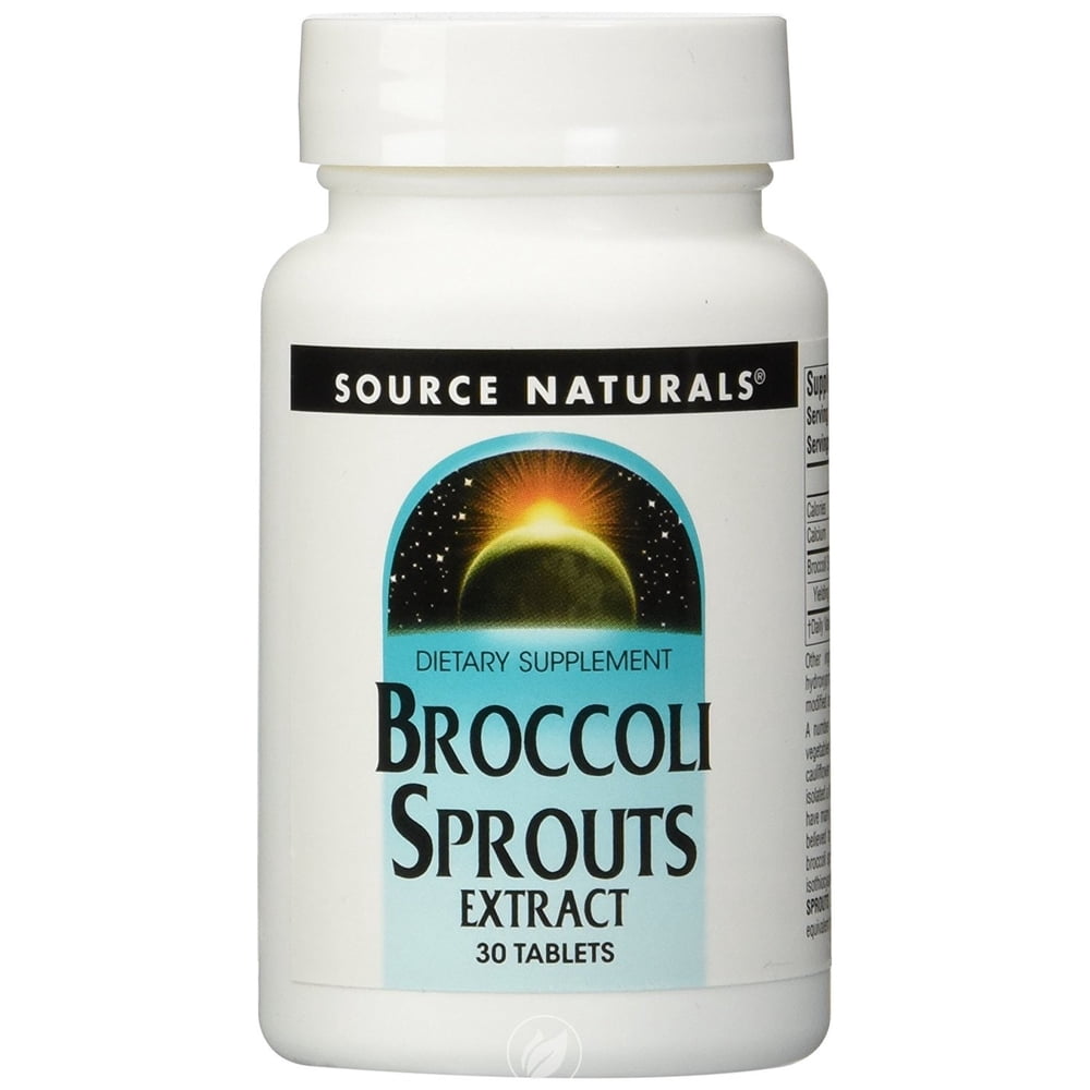 Broccoli Sprouts 30 Tabs By Source Naturals Pack Of 2 Walmart 