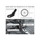 thumbnail image 4 of Aosom 2-in-1 Dog Bike Trailer Pet Stroller Carrier for Large Dogs with Hitch, Quick-release Wheels, Foot Support, Pet Bicycle Cart Wagon Cargo for Tra, 4 of 5