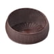 thumbnail image 2 of Cama de mimbre para gatos, resistente a los arañazos, para las cuatro estaciones, resistente al desgaste, transpirable y de fácil mantenimiento. Café, 2 of 9