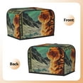 thumbnail image 3 of Yiaed Space Adventurer Cat Print Two Slice Bread Machine Cover, Universal Size Kitchen Appliance Cover for Bread Machine,Bread Machine Cover, 3 of 7