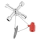 thumbnail image 5 of Llaves de Llave en para Gabinete de Control Universal Construcción de Aleación de Zinc Tamaño Compacto 10 Piezas, 5 of 5