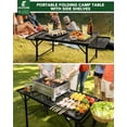 thumbnail image 5 of Camping Table with 2 Wing Panels, 5 of 7