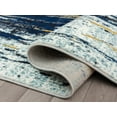 thumbnail image 4 of Abani Laguna Collection Area ​​Rug Mid Century Modern Bedroom Living Room Decor Floor Rug 5 x 8 Blue Yellow, 4 of 7