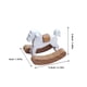 thumbnail image 3 of 2 caballitos de madera en miniatura para casa de muñecas., 3 of 8