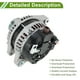 thumbnail image 3 of Alternador Automotriz Único Bargains para Honda Accord 2008-2012 Alta Salida 130A 12V 1 Pc No.31100R40A01, 3 of 7