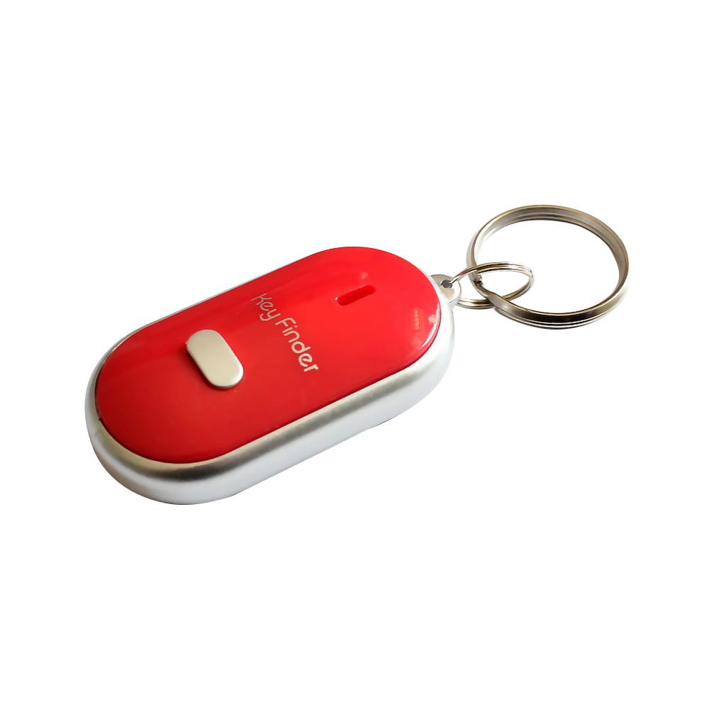 Whistle Lost Key Finder Flashing Beeping Locator Remote chain LED torch Surprise 
