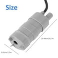 thumbnail image 4 of Mini Water Pump DC 12V Submersible Water Pump 900L/H Portable Durable High Flow Pumps Compact High Lift Diesel Oil Water Pump for House Shower Garden Drainage System, 4 of 9