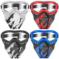 thumbnail image 1 of Máscara táctica con gafas de seguridad para niños compatible con Nerf, 1 of 7