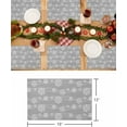 thumbnail image 6 of Christmas Placemats Set of 6 Snowflake Snow Christmas Placemats for Dining Table Gray Winter Table Mat Winter Holiday Home Party Kitchen Table Decorations, 6 of 6