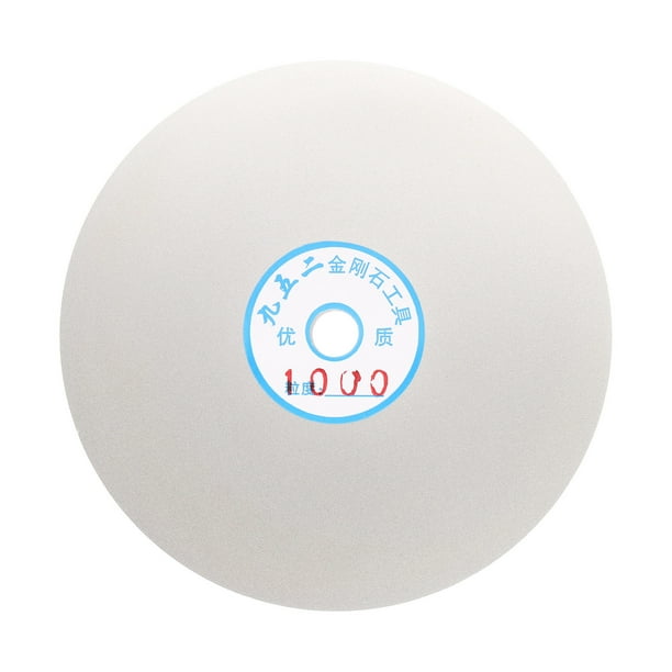 Disco de Lijado Plano de Diamante Uxcell 6" x 1/2" de Eje 1000 Granos
