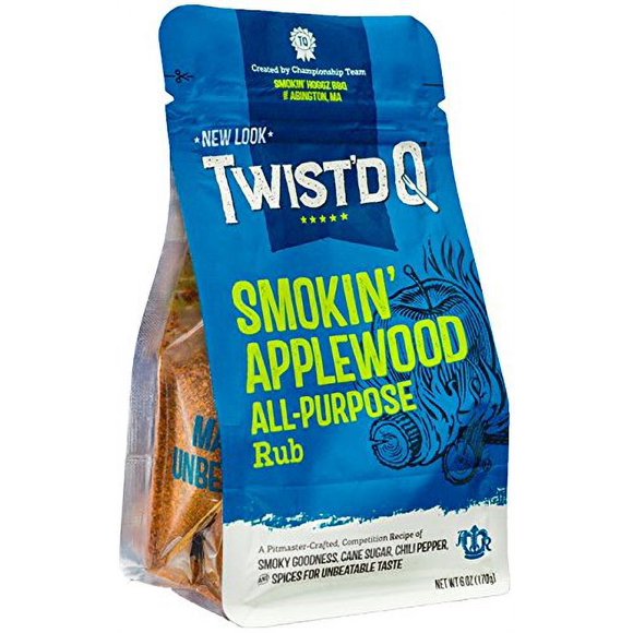 Twist'd Q - Smokin Applewood MDA05All Purpose Rub - American Royal - Smokin' Hoggz BBQ