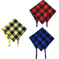 thumbnail image 5 of Dog Bandanas, Set Of 3 Washable And Adjustable Scarves Triangular Bib Scarves, 78cm For Small,medium, Large Dogs And For Pet Costume Accessories, 5 of 5