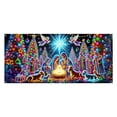 thumbnail image 1 of Christmas Garage Door Cover Decoration With Fluorescent Design For Holiday Party Use 1 Pack, 1 of 6