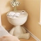 thumbnail image 4 of Mesita de noche circular, mesas auxiliares redondas con almacenamiento, sofá moderno, mesita de noche, decoración del hogar, 4 of 8