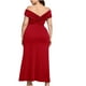 thumbnail image 4 of Faldas Para Mujer, Vestido Grande de Retazos, Falda Envolvente A La Cadera, Manga Larga, Vestido Informal de Columpio, Vestido Largo Odeerbi ODB125429, 4 of 8