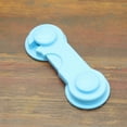 thumbnail image 3 of Cabinet Locks,Toilet Lock,Toilet Locks Baby Proof,Child Safety Cabinet Locks,Baby Proofing Latches Lock for Drawers,Secure Baby Safety Locks for Home,Kitchen,Bathroom,Blue, 3 of 3