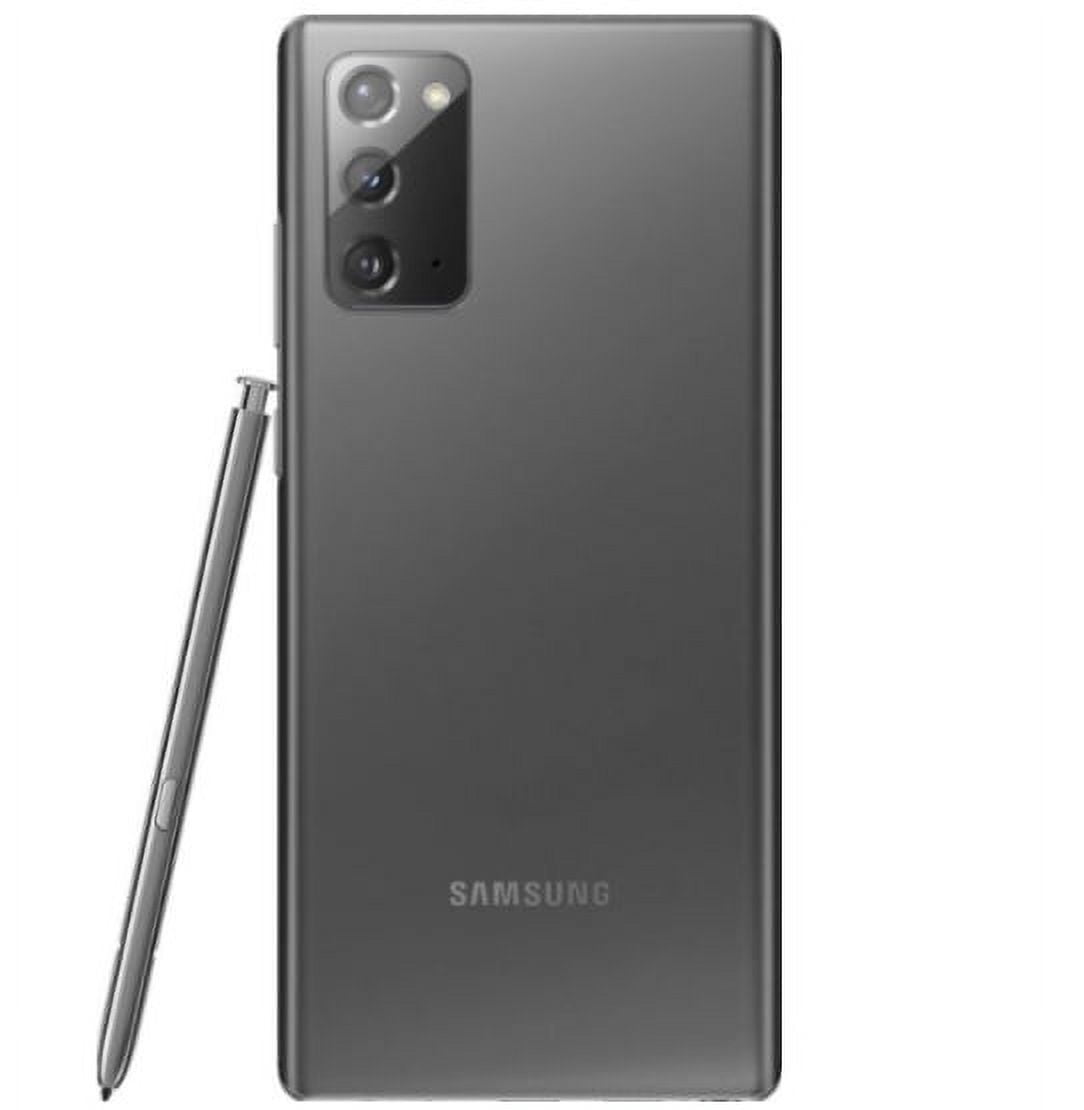 Restored Samsung SM-N981U Galaxy Note20 5G 128GB 8GB RAM Mystic Gray AT&T (Refurbished)