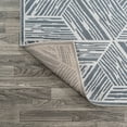 thumbnail image 6 of JONATHAN Y WASHABLE 5 x 8 Area Rug, Vector Coastal Geometric - Blue/Cream, WSH313A-5, 6 of 9