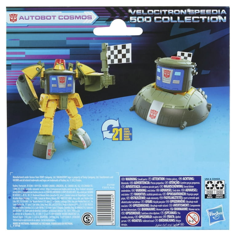 Transformers Legacy Velocitron Speedia 500 Collection Cosmos - Deluxe Transformers Legacy Velocitron Speedia 500 Collection Cosmos - Deluxe