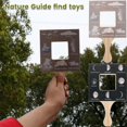 thumbnail image 2 of Guide Finder Wooden Double-side Nature Guide Frame Environmental Protection Leaf Finder Observe Explore Nature Tool heqiyong LED, 2 of 2