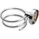 thumbnail image 3 of Soporte para secador de pelo de pared de acero inoxidable (1 unidad, plateado), 3 of 5