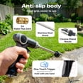 thumbnail image 2 of Turn Any Hose into a High Pressure Water Cleaning Jet, 2026 New Heavy Duty Garden Hose Nozzle, Multi Function Lawn & Garden Watering Sprayer, Spray Nozzles for Cleaning Garden Yard Pets Car, 2 of 7