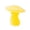 Yellow, variant on Diceymbol Mini Glow in The Dark Mushroom Figurines 3 Pcs Flocked Resin Fairy Garden Decor 1 Inch
