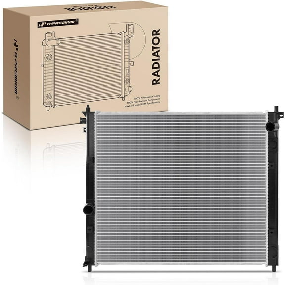 A-Premium Engine Coolant Radiator Assembly Compatible with Cadillac SRX 2004-2009, STS 2005-2006, 3.6L 4.6L, Replace# 19130399, GM3010536