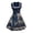 Dark Blue, variant on Women's German Dirndl Dress Traditional Bavarian Oktoberfest for Festival