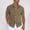 Brown, variant on Dianli Shirts for Men Vertical-Striped Short Sleeve Turn-Down Collar Button-Front Shirt with Pocket Lightweight Breathable Lapel Cardigan-Style Top Summer Casual