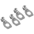 thumbnail image 4 of 4 Pieces Water Heater Cam Lock Stainless Steel Door Cover Latch Fastener Silver Color for RV Camper, 4 of 11