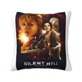 thumbnail image 1 of Funda de almohada Silent Hill supersuave con cremallera para dormitorio, sofá, sillón, fundas de almohada mullidas y acogedoras para todas las estaciones, almohada cuadrada, 1 of 8