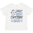 thumbnail image 3 of Inktastic Baby's First Christmas 2025-snowman Boys or Girls Baby T-Shirt, 3 of 5