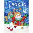 thumbnail image 2 of Cuadros Decorativos Navidad muñeco de nieve DIY diamante pintura Kits completo redondo taladro hogar pared decoración Likrtyny embutido en tela, 2 of 8