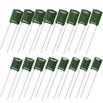 Guitar Tone Capacitors with High Strength and Stability for Electric Guitar Use 16pcs Green Plastic