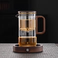 thumbnail image 2 of Bonston heat-resistant glass teapot, magnetic switch, gift box, 2 of 6