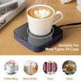 thumbnail image 3 of HLONK Coffee Mug Warmer  Coffee Cup Warmer for Desk with 3 Temperature Control 104℉/122℉/131℉  Coffee Warmer with Auto Shut off for Coffee Milk Tea Beverage (Pink), 3 of 7