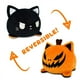 thumbnail image 3 of TeeTurtle - El peluche de gato reversible original - Negro + Calabaza - Lindos animales de peluche sensoriales que muestran tu estado de ánimo - ¡Perfecto para Halloween!, 3 of 5