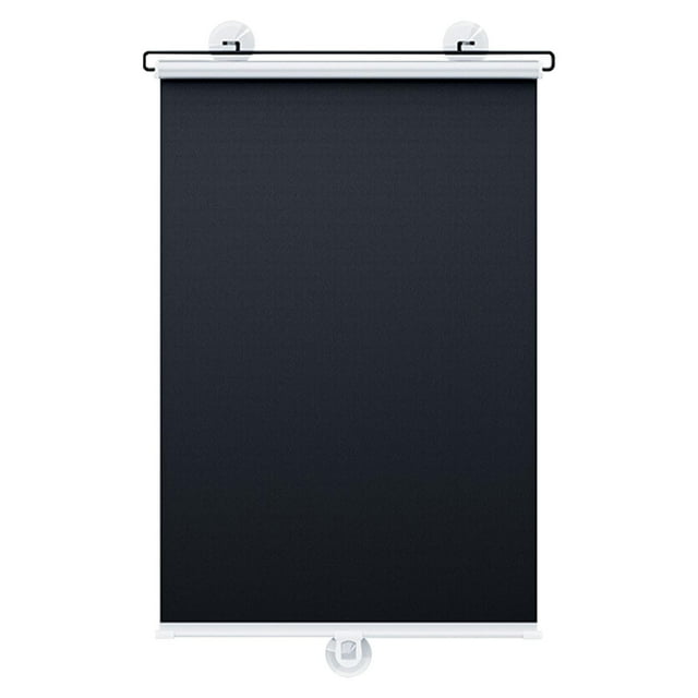Tnarru Retractable Car Window Shade Visor Curtain Lightweight Sun Glare Protection Accessory Universal Foldable Privacy Blackout 50cmx125cm