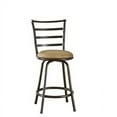 Mainstays Bar Stool with 360Degree Swivel, Black