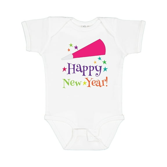 Inktastic Happy New Year party Boys or Girls Baby Bodysuit