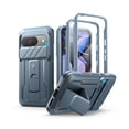 thumbnail image 1 of Dexnor pour Google Pixel 9 Étui avec Cache Coulissant pour Caméra et Protecteur d'Écran Intégré et Béquille Robuste, Étui de Protection Intégrale Pare-Chocs Robuste pour Pixel 9 2024, Bleu, 1 of 8