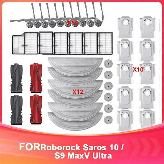 Replacement Parts for Roborock Saros 10/S9 MaxV Ultra Vacuum Cleaner