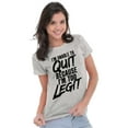 thumbnail image 4 of Funny Unable To Quit Too Legit Womens Slim Fit Graphic Tee Brisco Brands S, 4 of 5
