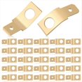 thumbnail image 1 of Adaptador de Desconexión Sin Soldadura Sin Aislamiento, Pestaña Macho de 1/4 de Pulgada, Conector de Desconexión Rápida, Kit de Terminales Eléctricos 25 Piezas, 1 of 5