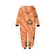 thumbnail image 4 of Family Halloween Pjs Matching Sets Halloween Print Long Sleeve Zippered One Piece Pajama Hooded Jumpsuit Winter Halloween Pjs Family Set, 4 of 4