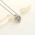 thumbnail image 3 of Personalize Tree of Life Heart w/ Small Urn Pendant Cremation Jewelry for Ashes Holder Memory Necklace Memorial Jewelry, 3 of 6