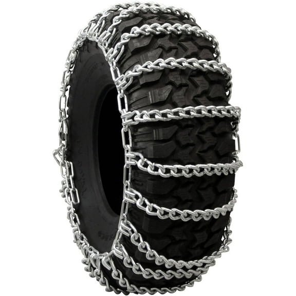 Peerless Heavy Duty Tire Chains for Skidsteer 2 Piece