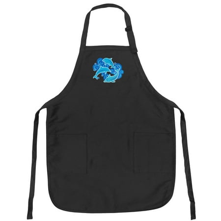 

Dolphins Apron DELUXE Dolphin APRONS Barbecue Grilling or Kitchen